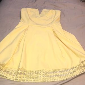 Yellow dress